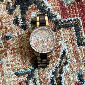 Micheal Kors rose gold watch